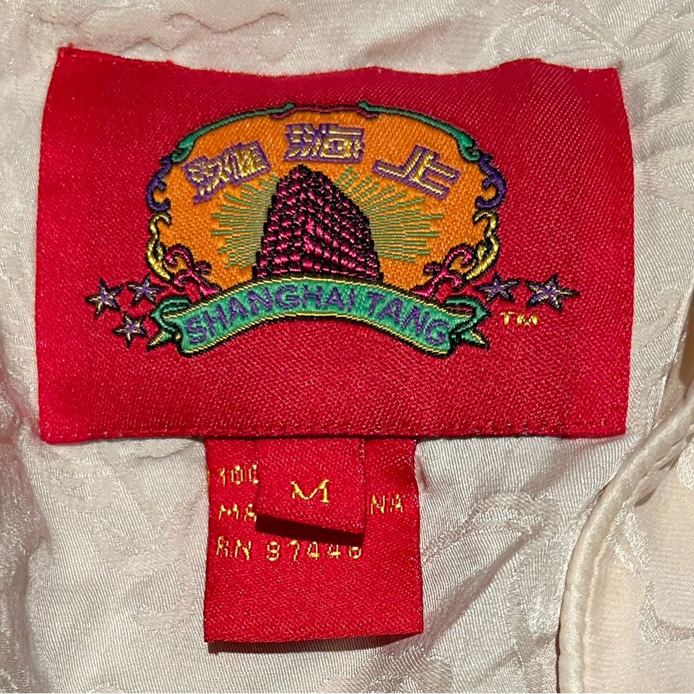 Silk Shanghai Tang Button Up - image 3